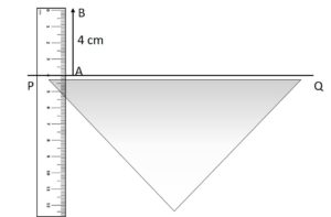 Example- Step1 of parallel lines using set square