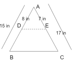 Converse of Basic Proportionality Theorem 1