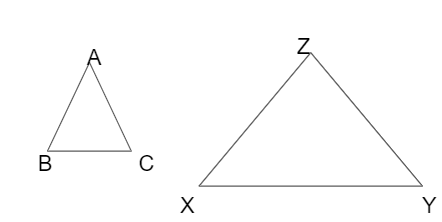 Criteria of Similarity between Triangles 1