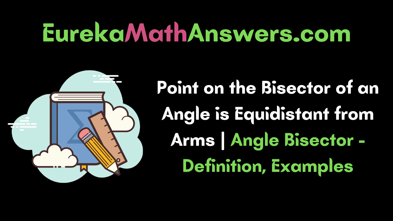 Point on the Bisector of an Angle